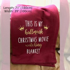 Jason Voorhees This Is My Horror Movie Watching Fleece Blanket 50x60x80