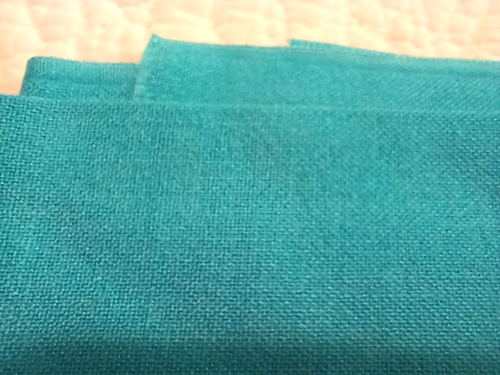 Vtg 1960- 70’s JC Penneys Fabric Remnants Pink w Daisies Blue w Cherries & Aqua - Picture 9 of 15