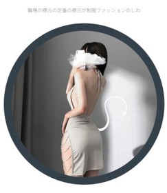 Sexy Women's Underwear Uniform Temptation Sling No Take Off Pajama Club Dress
