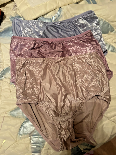 Bali Women's Lace Panel Shaping Brief Panties Size xl 3 pair