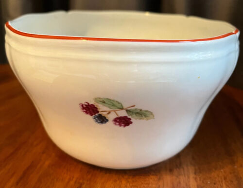 1930's Richard Ginori Italy Oval Vegetable Salad Bowl or Side Dish w/lemon decor - Picture 3 of 10