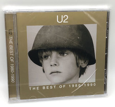 U2: The Best Of 1980-1990 CD Compilation - Sealed, Damaged Case