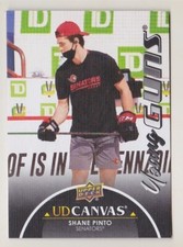 21-22 Upper Deck Shane Pinto UD Canvas Young Guns BLACK Rookie Senators RC 2021