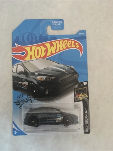 HOT WHEELS 2019 NIGHTBURNERZ FORD FOCUS RS #139/250