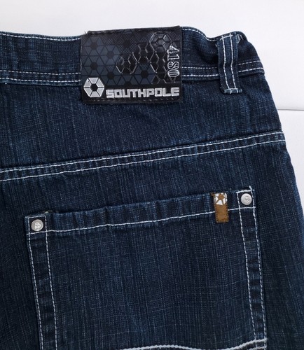 Southpole Vintage Jeans 4180 dunkelblau Baggy Skater Herren 40 (38 x 34 aktuell) - Bild 4 von 4