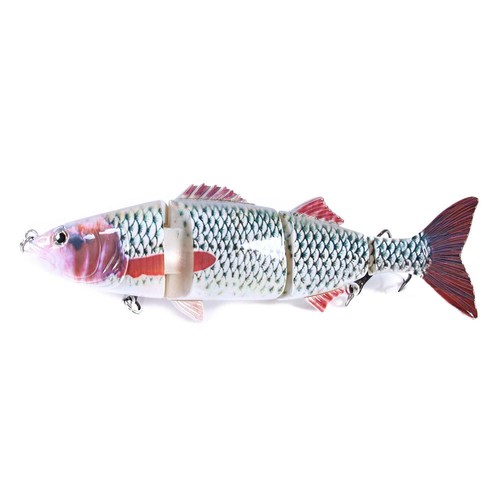9.4'' 4.9oz Multi Jointed Big Swimbait Wobbler Sea Fishing Lure for Bass Pike - Picture 14 of 14