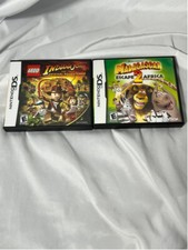 Nintendo DS 2 Games Bundle: Lego Indiana Jones and Madagascar 2