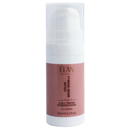 ELAN 2-en-1 Tonificación Cejas Máscara COLOR PARA CEJAS MÁSCARA Amatista, Cacao, Castaño 10 ml - Imagen 4 de 5