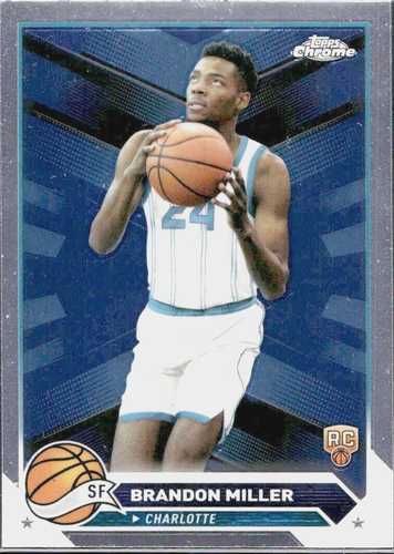 Brandon Miller - Rookie - 2023-24 Topps Chrome #127 - Bild 1 von 2