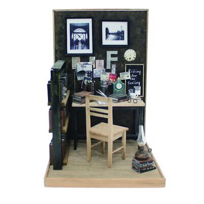 9002 Billy Handmade Dollhouse Workspace Industrial Style