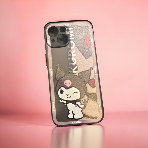 Cute Kuromi Cartoon Phone Case Sanrio Anime Cover for iPhone 15 - U.S. Stock! - Picture 3 of 4