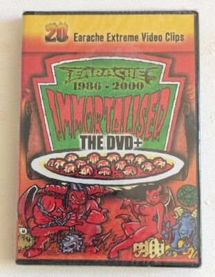 Immortaliser: Earache Records 1986-2000 DVD - NEW - Sealed - Free Ship - Metal