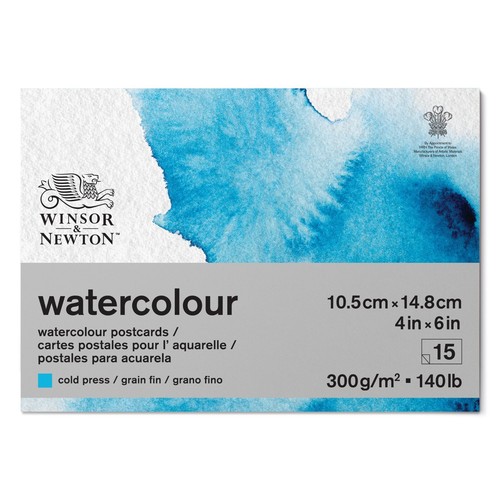 Winsor & Newton Blocco di Carta per Acquerello 300gr 12 Fogli Paper Water Colour - Foto 2 di 9