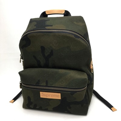 louis vuitton camo backpack