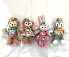 Tokyo Disney Sea Easter 2019 Duffy  Friends Plush Badge Set of 4 NEW from Japan