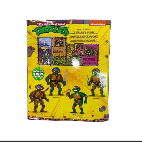 TEENAGE MUTANT NINJA TURTLES Giant DONATELLO Original 1989 figure New Release - Picture 3 of 3