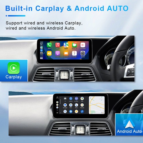 10.25'' Linux Screen Wireless Carplay For Mercedes Benz E Coupe W207 2010-16 RHD - Imagen 3 de 12