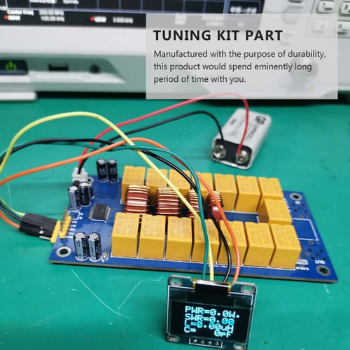 1pc Mini OLED ATU100 Automatische Antennen -Tuner -Tuning -Kit -Tuning -Kit - Zdjęcie 6 z 12