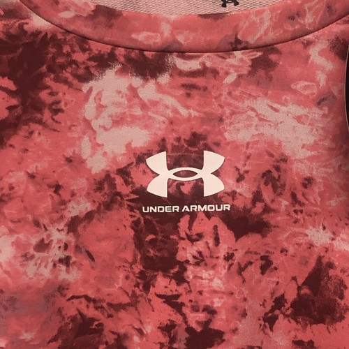 Under Armour – Rival Damen-Langarm-T-Shirt mit Frottee-Druck und Rundhalsausschnitt, Small - Bild 4 von 5