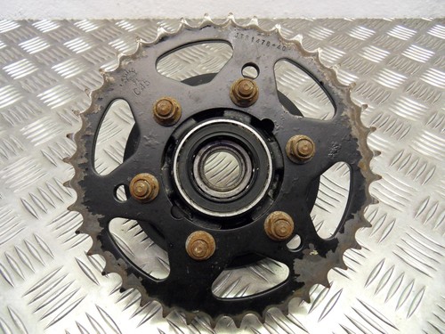 Kawasaki ZX6R 636 Rear wheel sprocket & carrier 2003 to 2004 - Picture 1 of 8