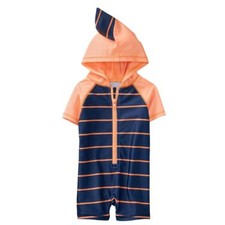 NWT Gymboree Baby Boys Rash Guard Swimsuit Swim Shop shark UPF 50 6 12 18 24M