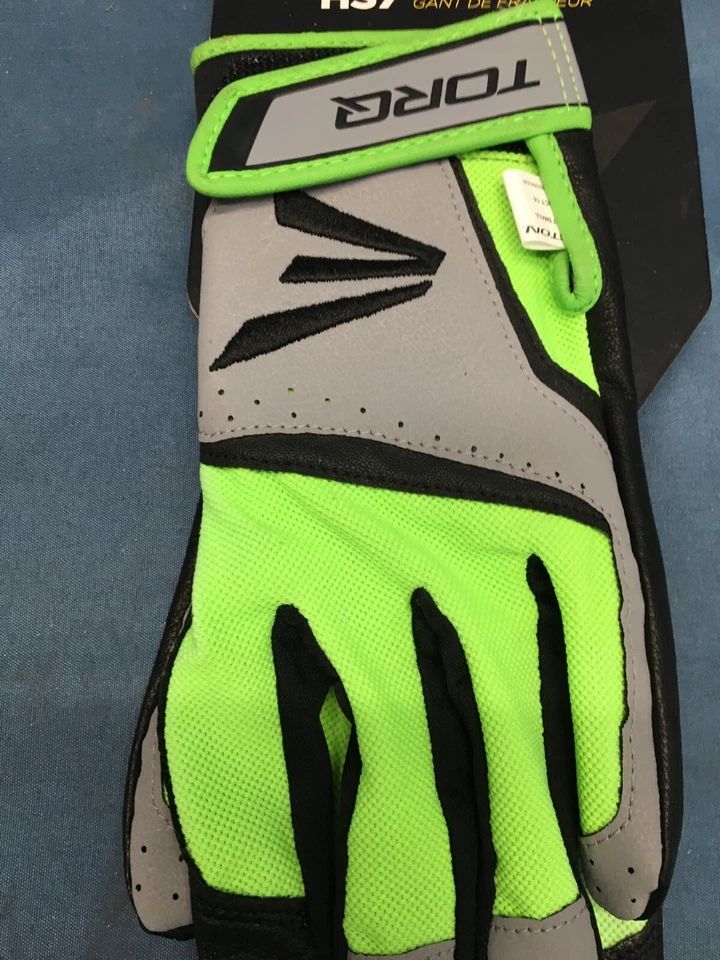 Pequeño par de guantes de bateo Easton HS7 Torq para hombre Foto 2 de 4