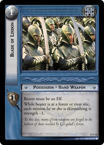 Blade of Lindon - Shadows - Lord of the Rings TCG - Picture 1 of 1