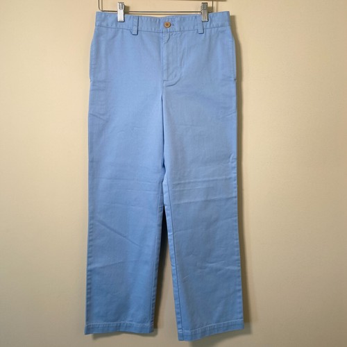 New! Vineyard Vines Boy's Club Pant Blue Classic Fit Chino Size 14 - Picture 4 of 5