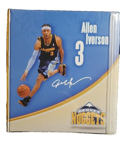 2000-01 Fleer Autographics ALLEN IVERSON Auto Signature Card HOF