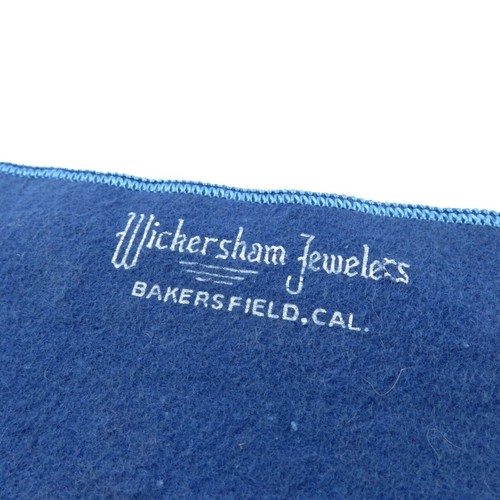 Vintage Wickersham Jewelers Anti-Tarnish Silverware Storage Roll – 6 Slots, 10" - 第 3/6 張圖片