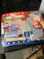 TY Beanie Babies Righty The Elephant  5" - 2000 PlushToy