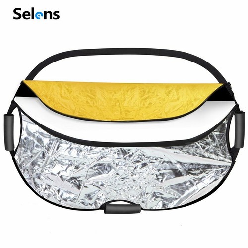 5 in1 100x150cm 39x59" Photography Oval Light Reflector Collapsible Photo Studio - Picture 8 of 11