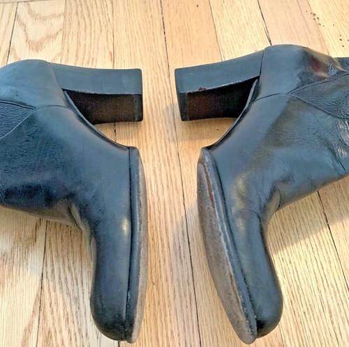 Classic Salvatore Ferragamo Black Knee High Boots 9 1/2, Great Condition - Picture 4 of 11
