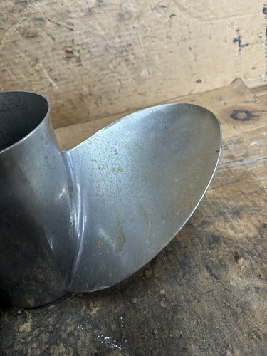 OEM MERCURY Thunderbolt 15 1/4 x 19 Stainless Outboard PROPELLER PROP QS5006 - Picture 4 of 7