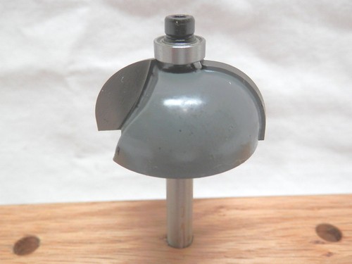 (1) NEW MLCS 1/2" Radius Cove Carbide Tipped Router Bit 1/4" Shank n2 - Picture 4 of 4