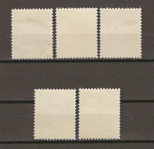 LIECHTENSTEIN 1934/36 SG 145/149 MM - Foto 2 di 2