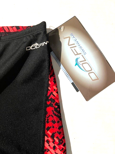 Nuovo costume da bagno DOLFIN uomo performance Jammer Blk LTF costume da bagno taglia 34 Dolphin - Foto 9 di 10
