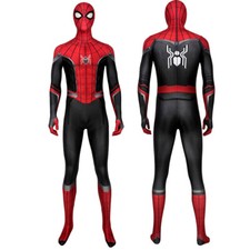 New Spiderman Far From Home Jumpsuit Cosplay Costume Zentai Suit Halloween Props