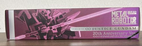METAL ROBOT Spirits Infinite Justice & Strike Freedom Gundam 20th Anniversary JP - Picture 14 of 17
