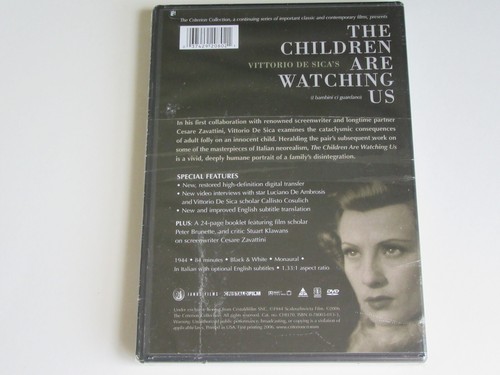THE CHILDREN ARE WATCHING US (DVD, Criterion Collection) Vittorio de Sica NEW!!! - Picture 2 of 12