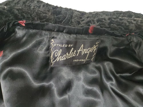 Vintage 50s 60s Charles Anger Black Matador Style Jacket (cb43) - Picture 11 of 12