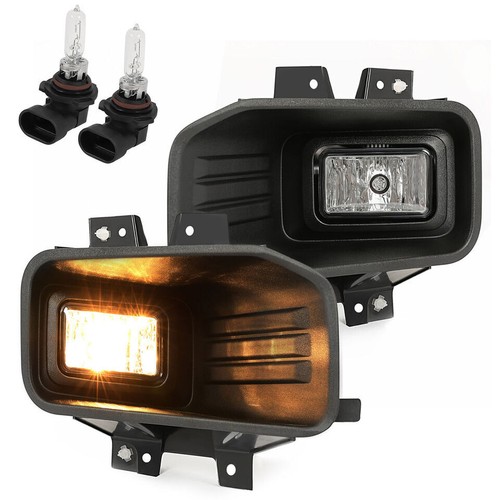 For 2018-2020 Ford F-150 2Pc Left Right Side Halogen Fog Light Driving Lamp - Picture 2 of 14