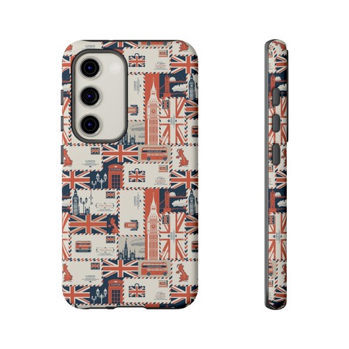 British Icons Phone Case - Union Jack, Big Ben, British Flag, London, Wrap Print - Picture 144 of 177