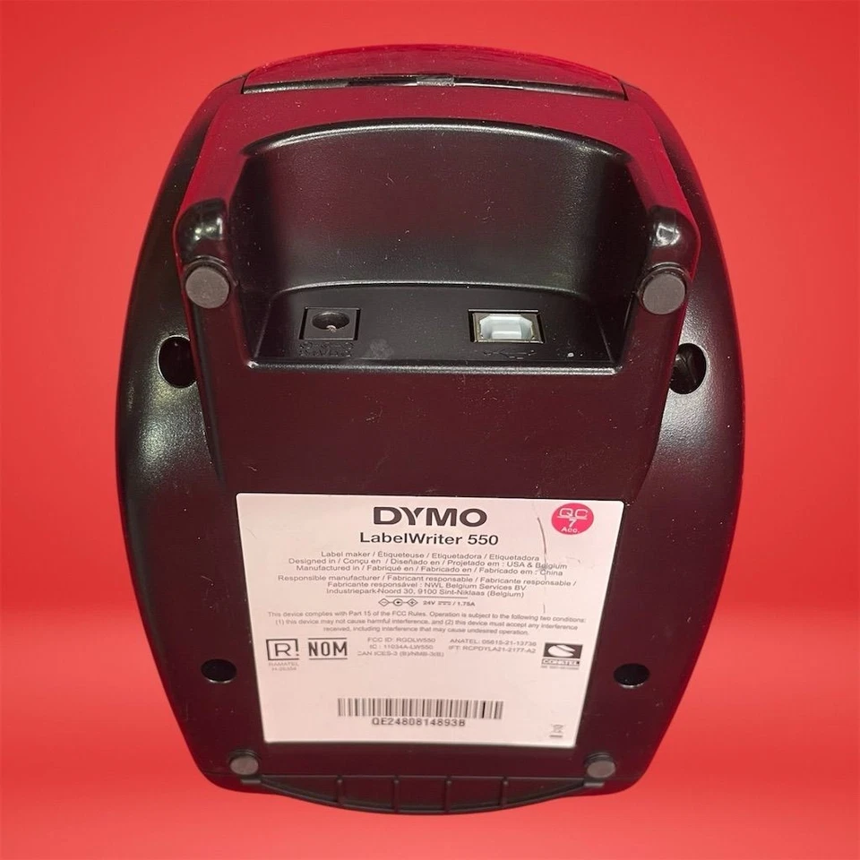 Impresora térmica de etiquetas de alta velocidad DYMO LabelWriter 550 USB  Foto 4 de 4