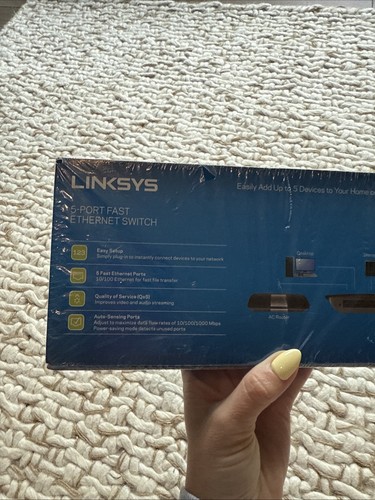 LINKSYS SE1500-NP 5-Port Fast Ethernet Switch Brand New - Picture 9 of 24