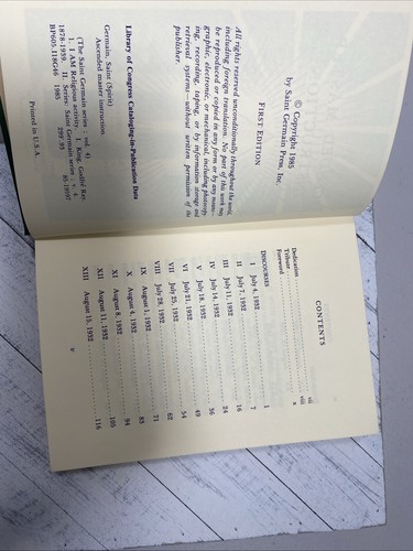 Ascended Masters 3 Lot: 1 “I Am” & 2 Instruction Books, 1st Edition St. Germain - Picture 15 of 24
