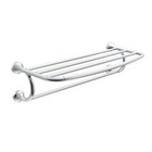 Moen YB2894 Chrome 24" Aluminum Hotel Shelf From The Eva Collection