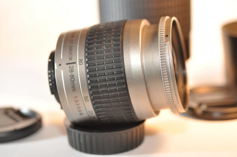 Nikon AF G Nikkor 28-80mm & 70-300mm TWO FX lens SET for D750 D300 D600 D800 D90 - Image 2 of 4