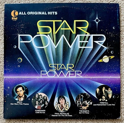 STAR POWER - Various Compilation LP 1978 K-tel TU2580 Kiss Vinyl * /Near MINT