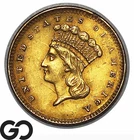 1861-P Gold Dollar — photo from another recent sale